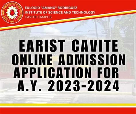 earist pinnacle.com.ph/aims/applicants|EARIST CAVITE CAMPUS is now accepting applicants for Academic Ye.